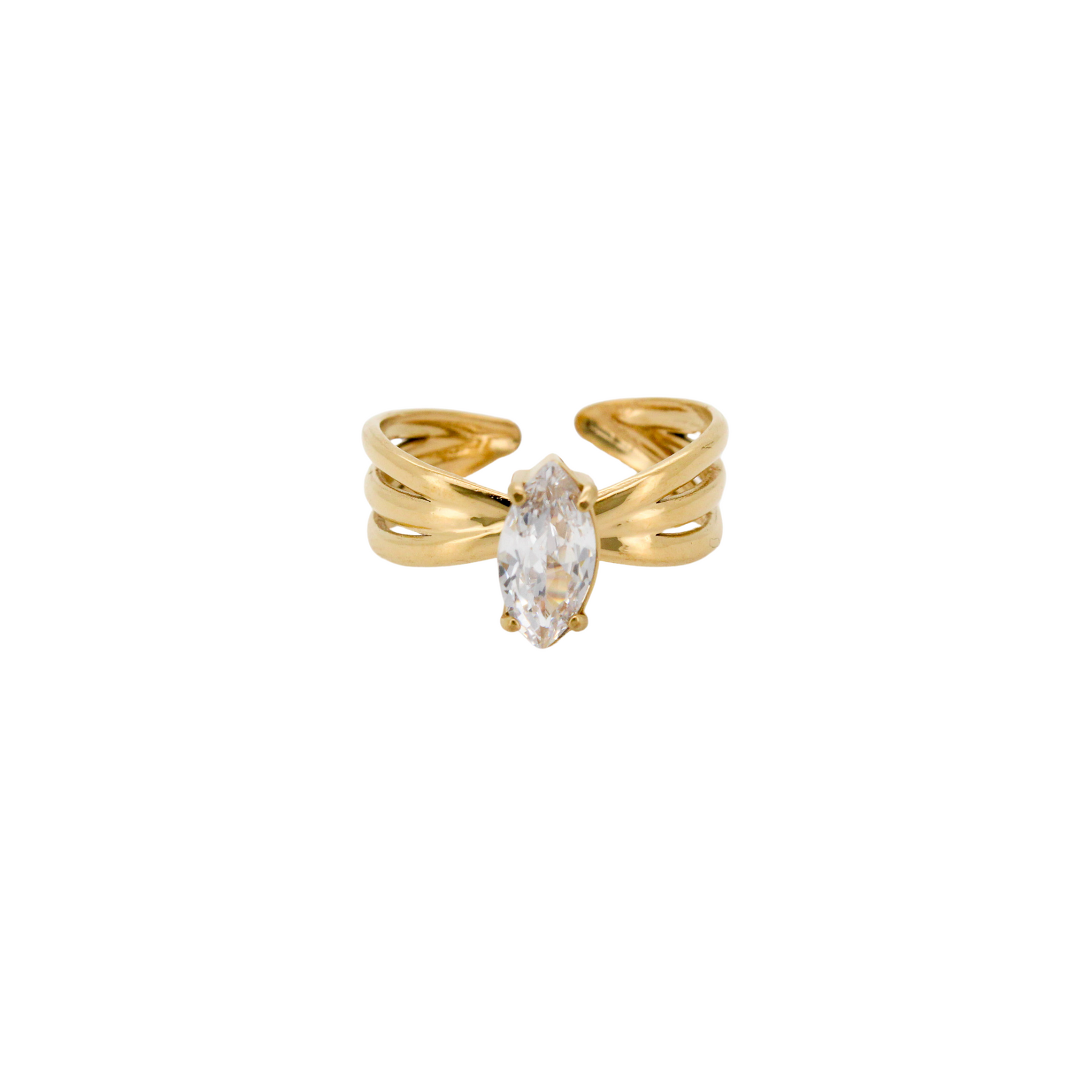 Bague Agathe dorée