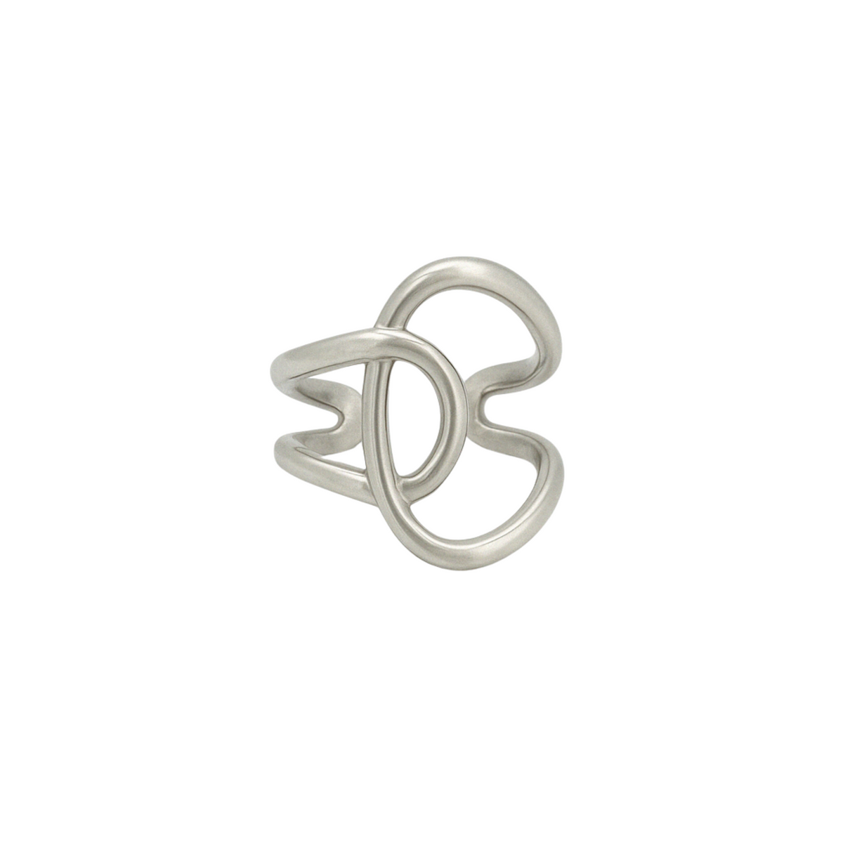 Bague Angèle argentée