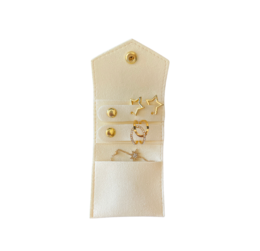 Pochette rangement pour bijoux