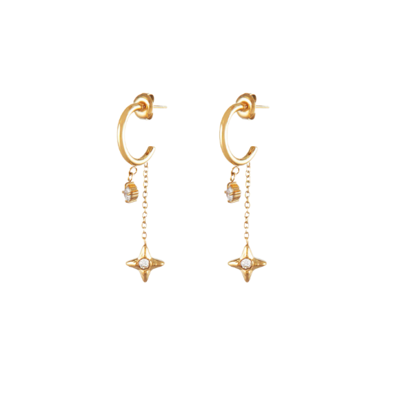 Boucles Elia dorées