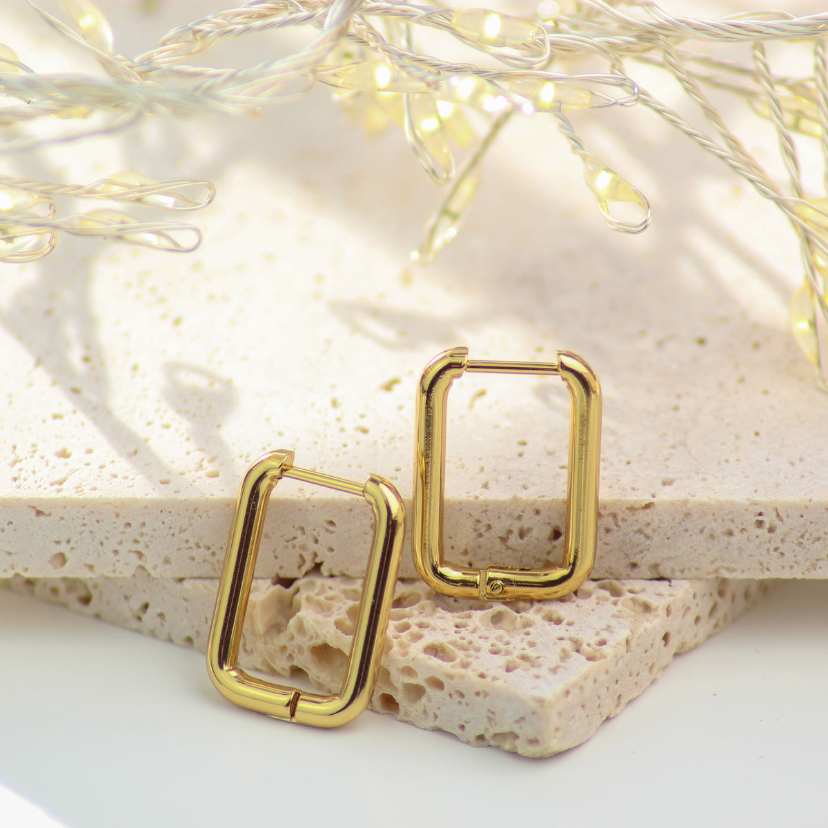 Boucles Emma dorées