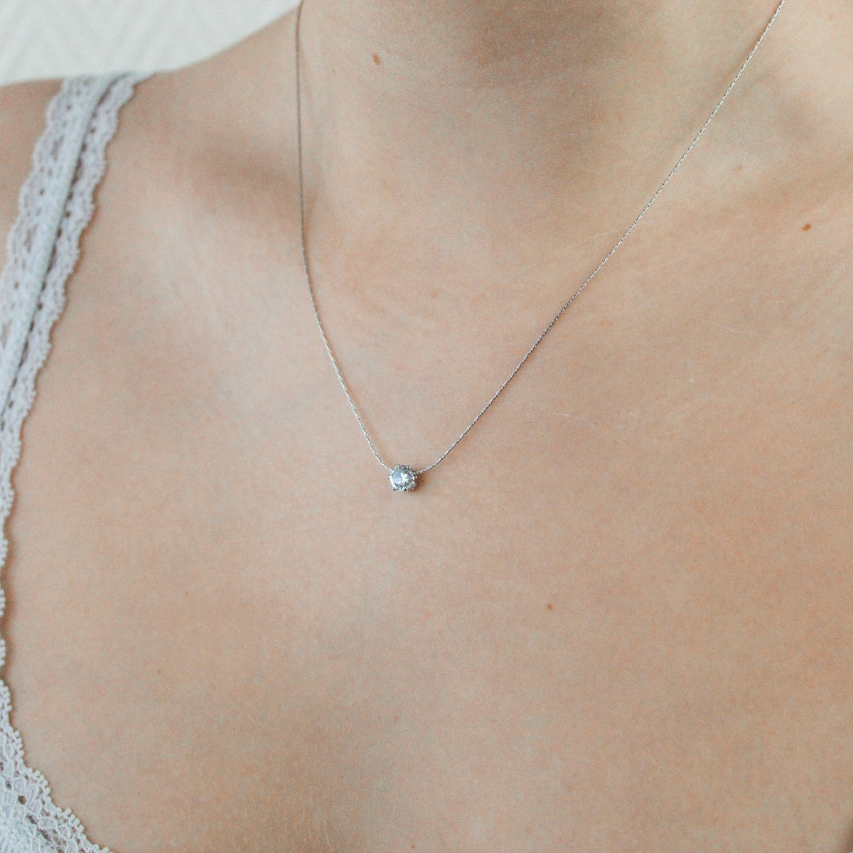 Collier Louise argentée