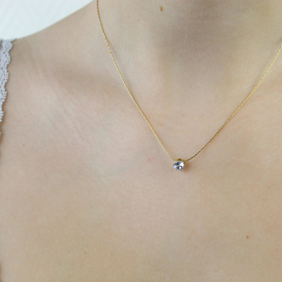 Collier Louise doré