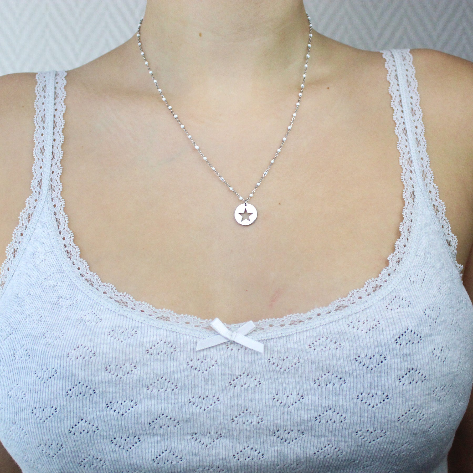 Collier Astrid argenté