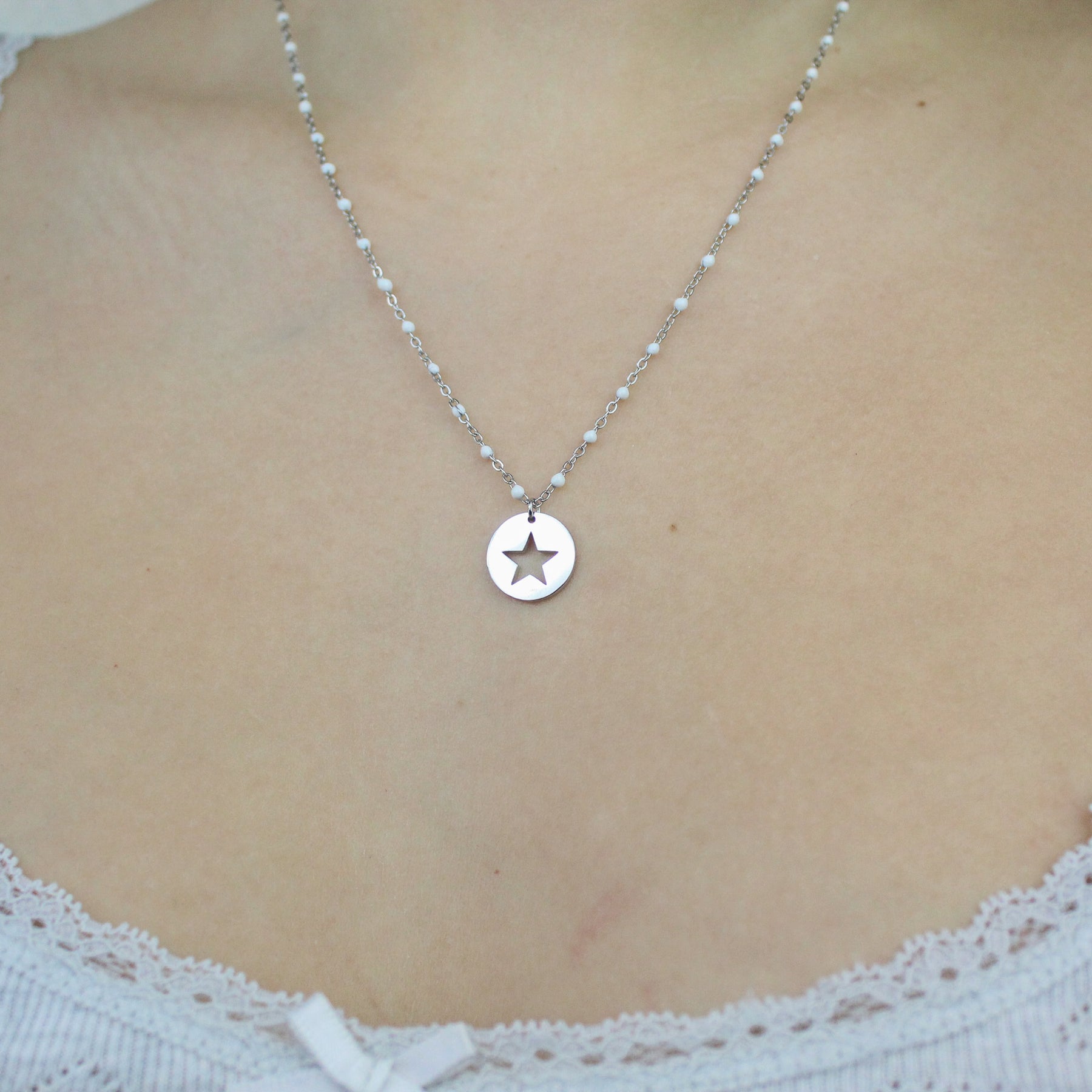 Collier Astrid argenté
