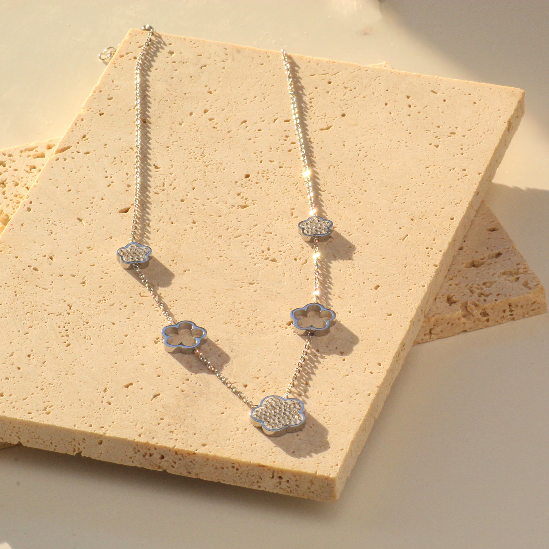 Collier Capucine argenté