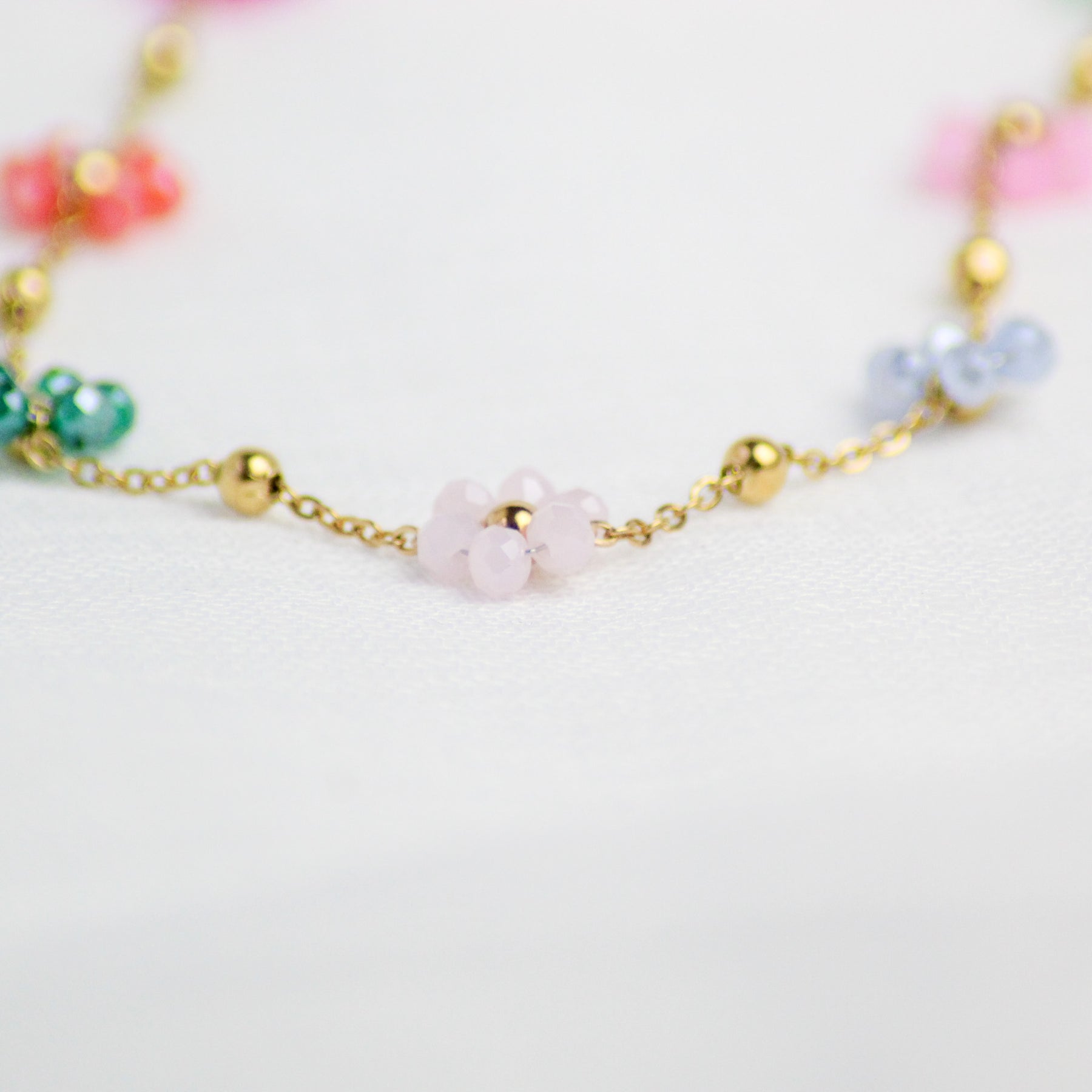 Collier Flora multicolore