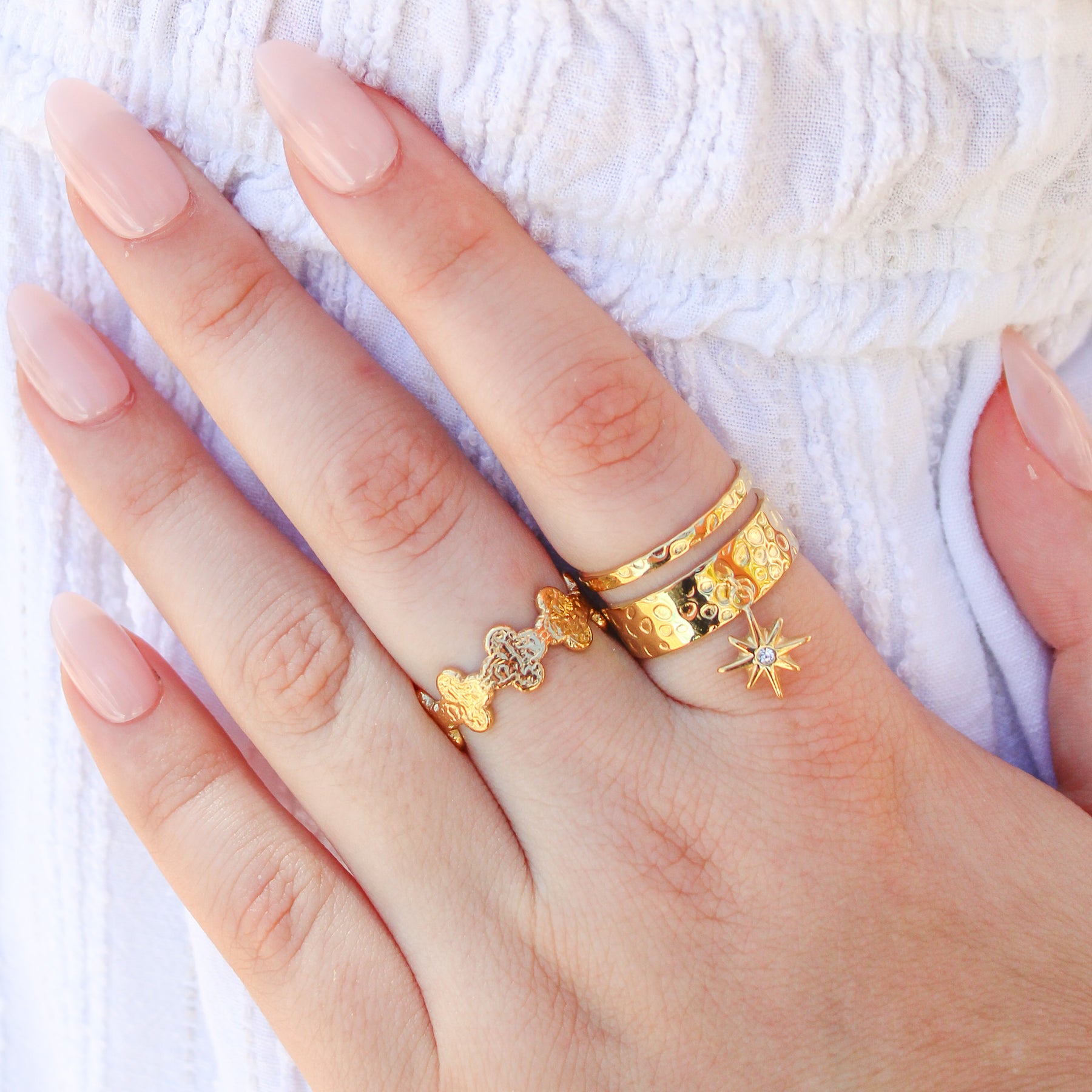 Bague Lola dorée