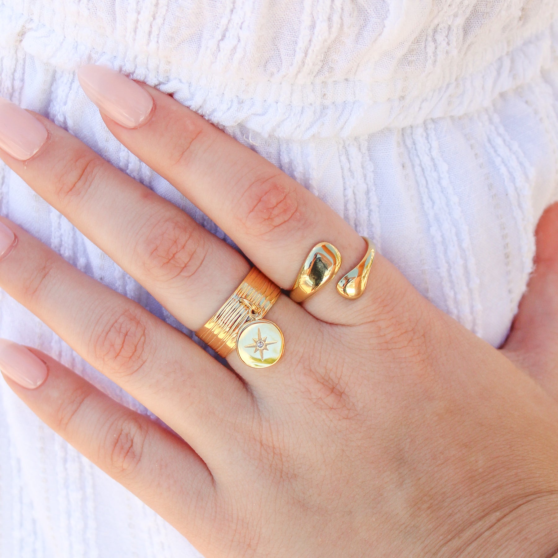 Bague Margaux dorée