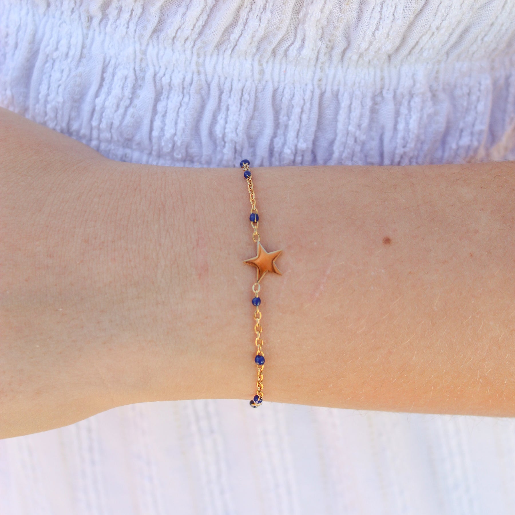 Bracelet Star bleu marine