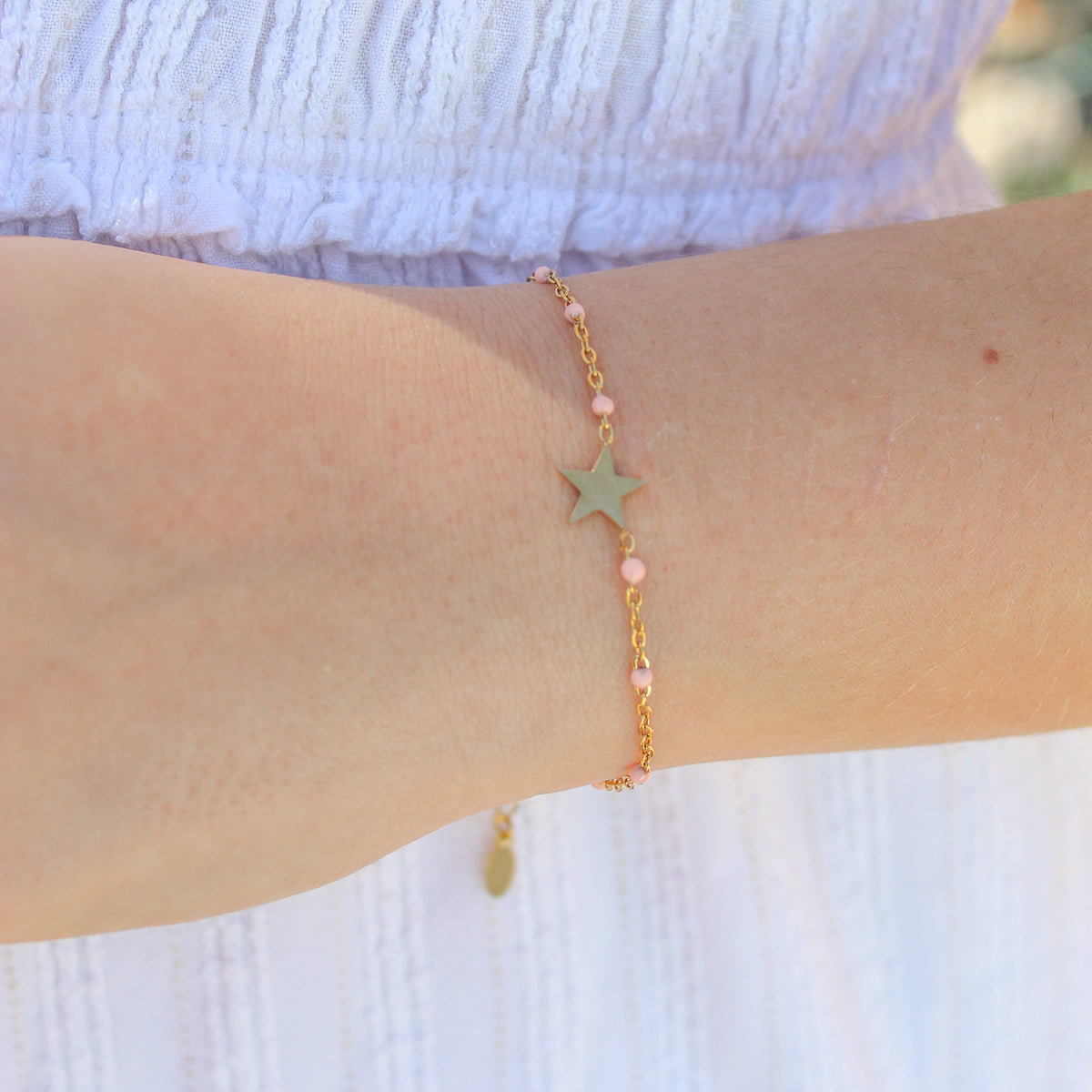 Bracelet Star rose