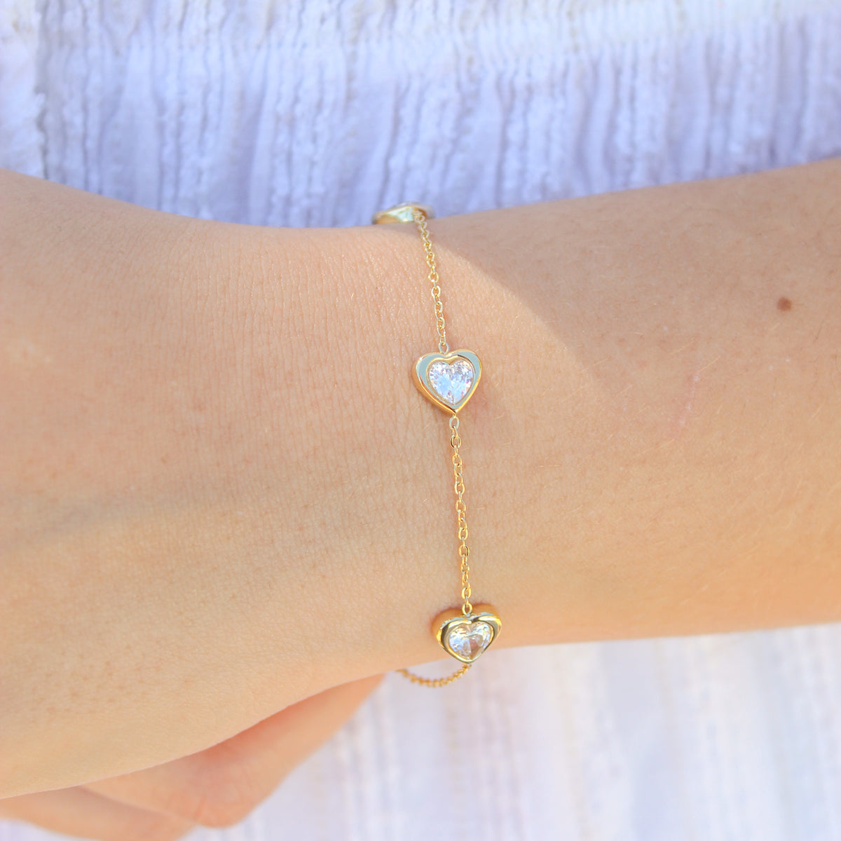 Bracelet Amour doré