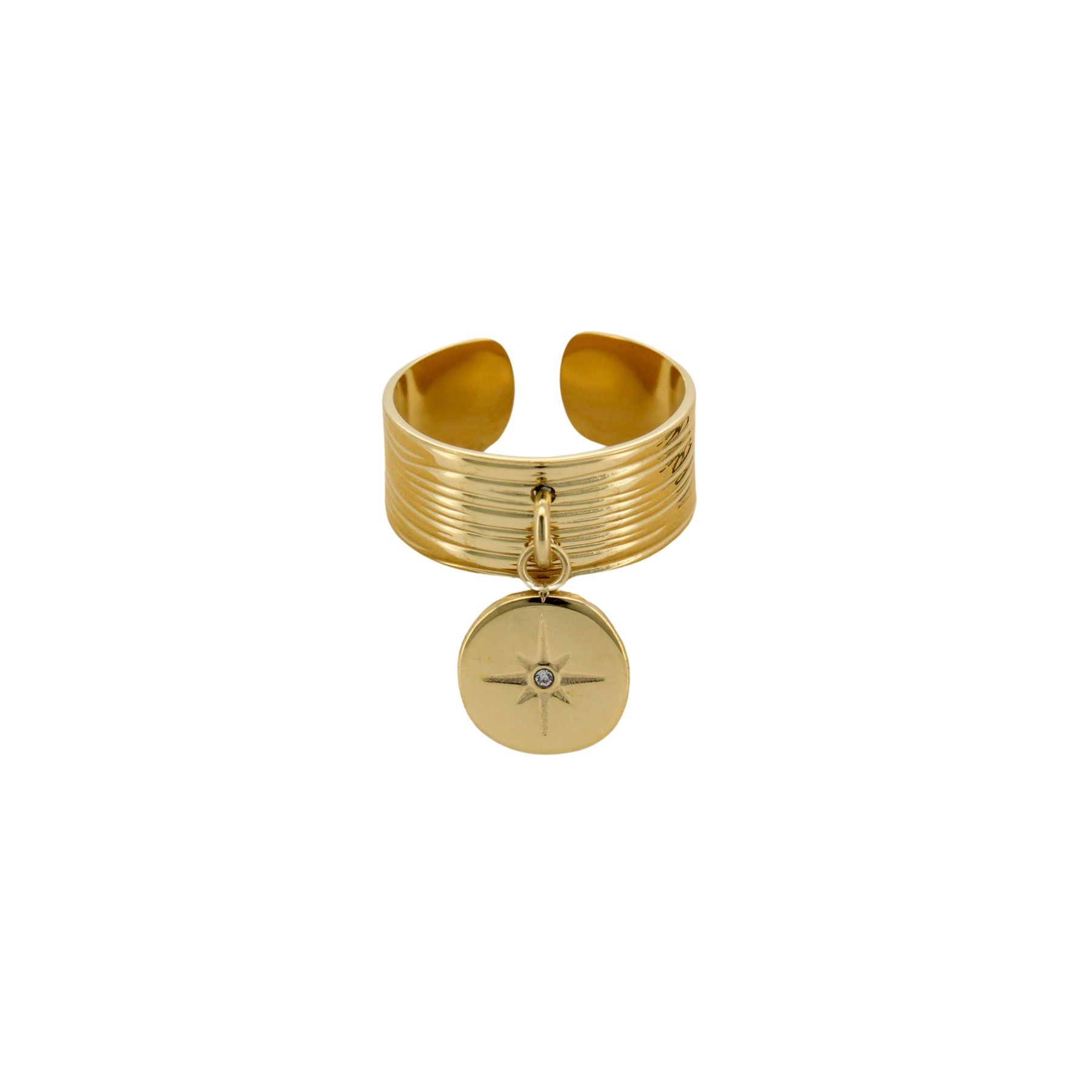 Anillo Alicia dorado