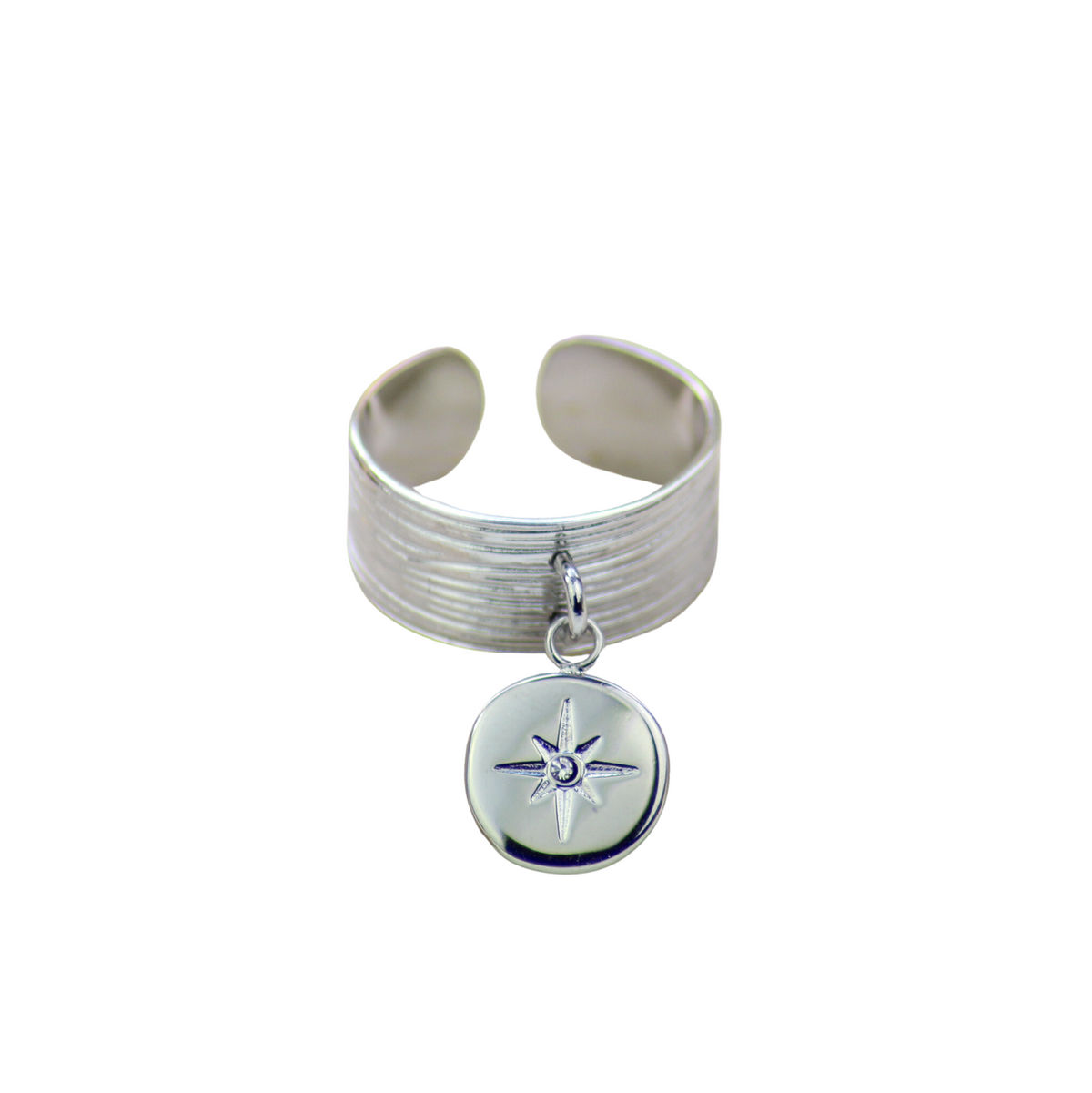 Bague Alice argentée