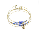 Bracelets Axelle bleu