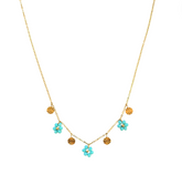 Collier Eline turquoise