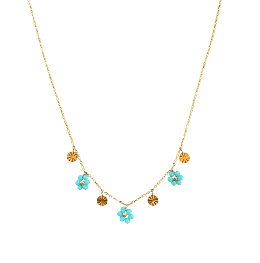 Collier Eline turquoise