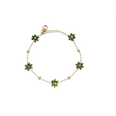 Bracelet Flora vert