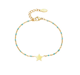 Bracelet Star bleu clair