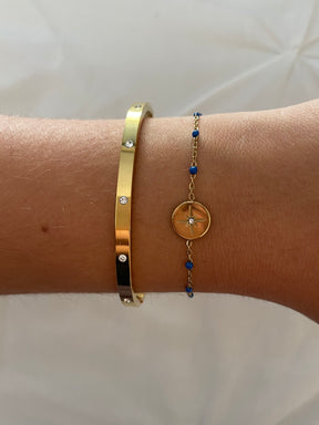 Bracelet Alma bleu