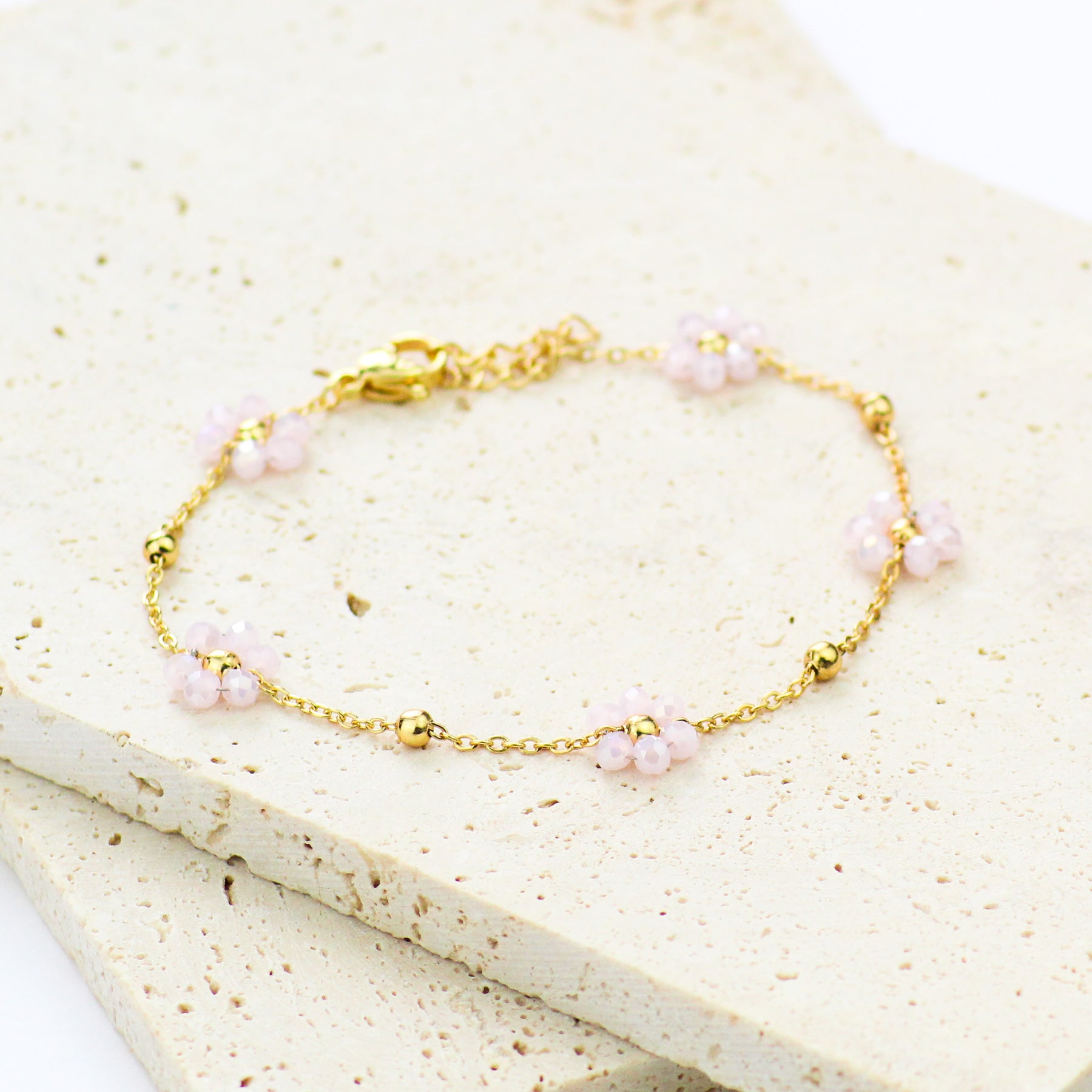 Bracelet Flora rose