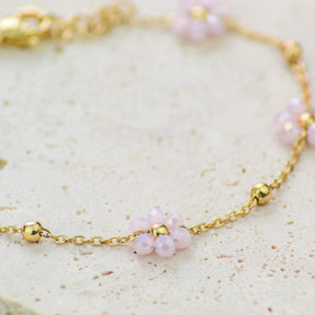 Bracelet Flora rose