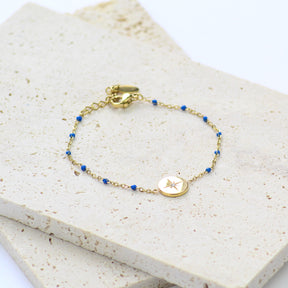 Bracelet Alma bleu