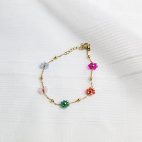 Pulsera Flora multicolor