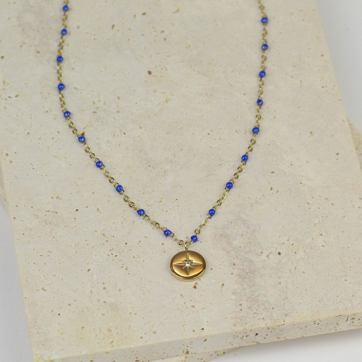 Collier Alma bleu