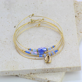 Bracelets Axelle bleu