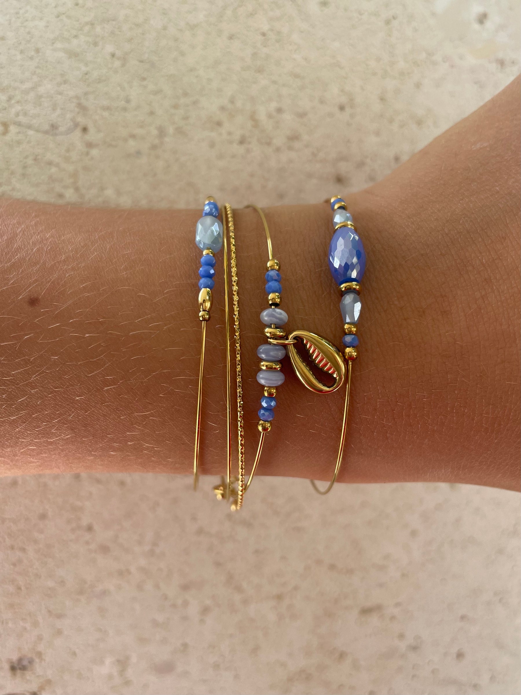 Bracelets Axelle bleu