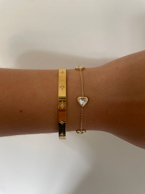 Bracelet Amour doré