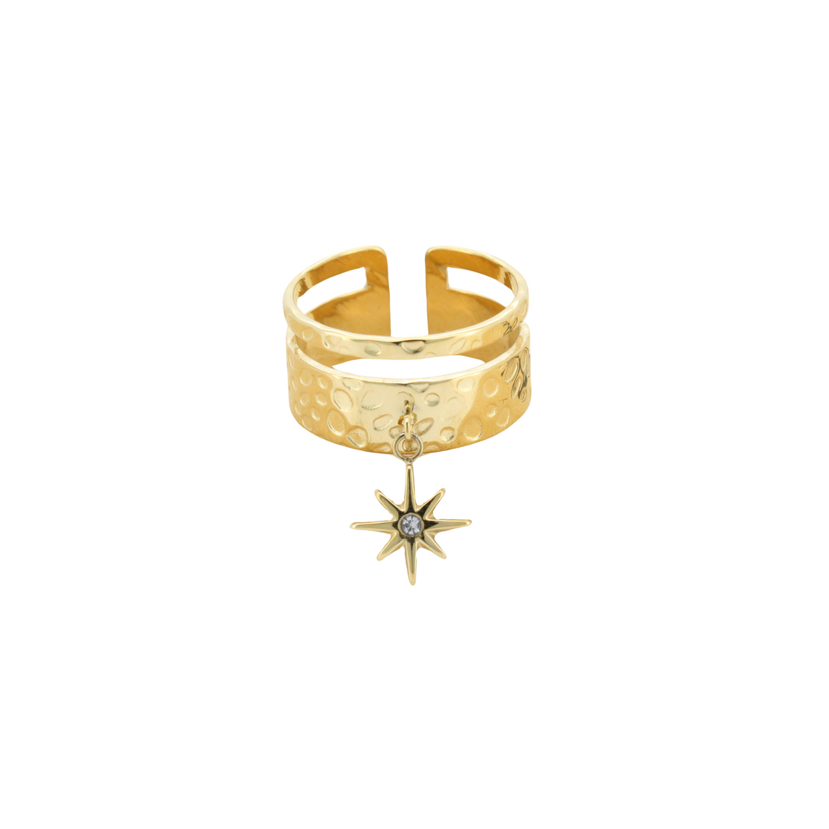 Bague Eléa dorée