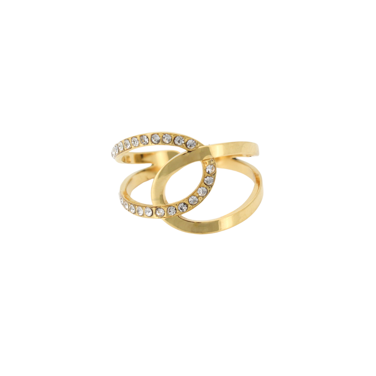 Bague Elsa dorée